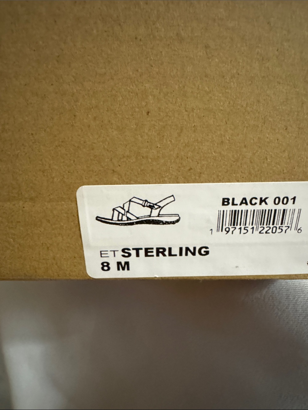 Earth Women’s Sterling Black Leather Strappy Comfort Sandals Size 8M, NEW in Box - Picture 11 of 11